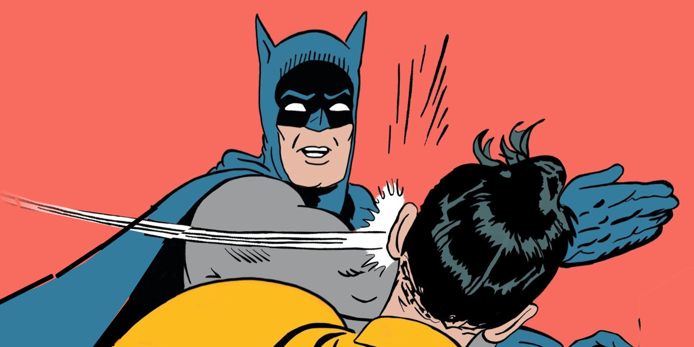 Batman Slaps Robin