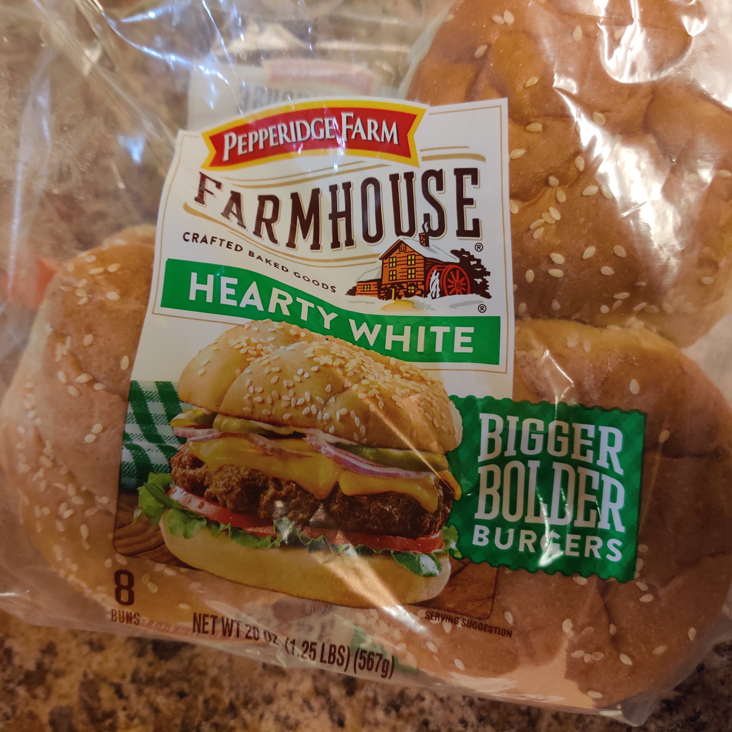 Image of buns in packaging